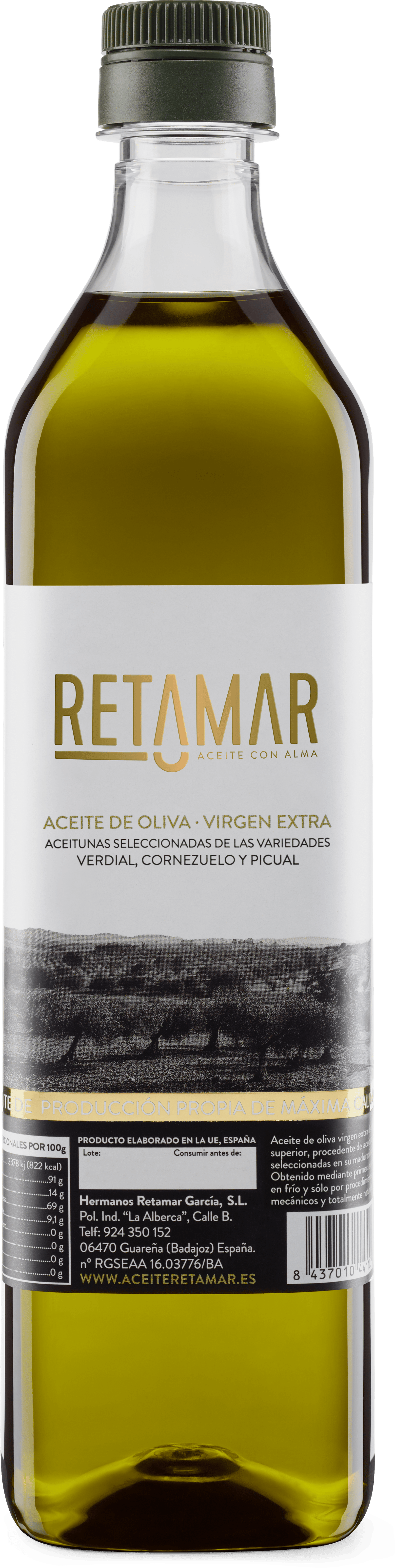 Aceite de oliva virgen extra 1L
