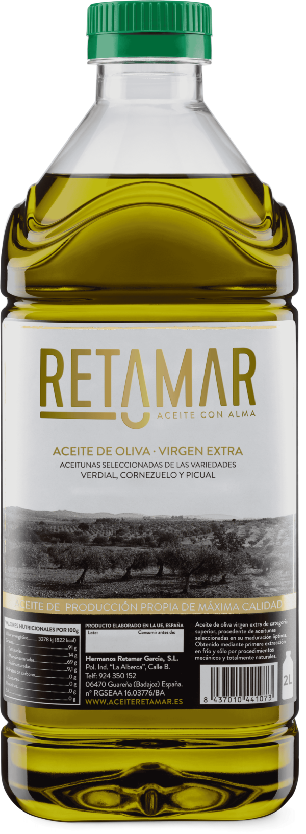 Aceite de oliva virgen extra 2L
